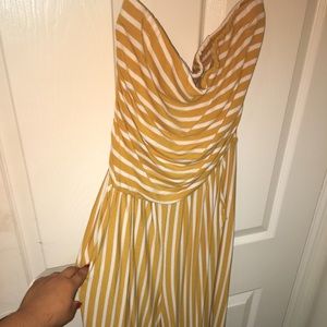 Long  striped romper